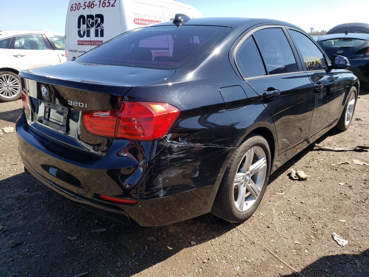 Photo 4 from auction – 2015 BMW 320 I XDRI with VIN WBA3C3G52FNS73375