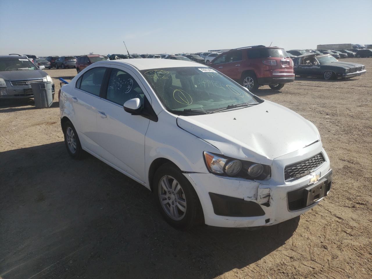 CHEVROLET SONIC LT 2014 with VIN 1G1JC5SH4E4124132 - Photo from auction