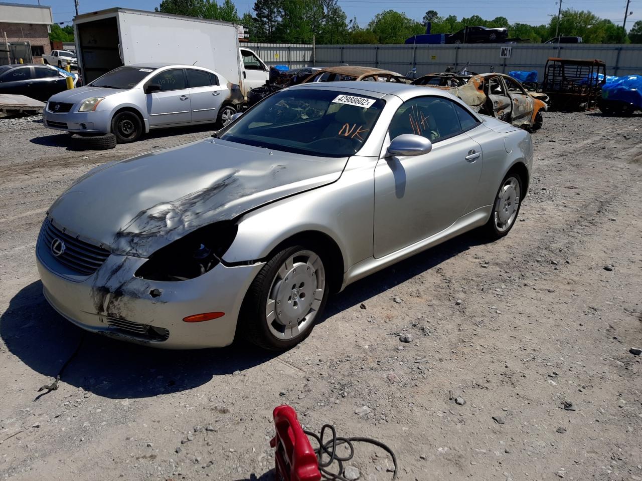 Photo 2 from auction – 2002 LEXUS SC 430 with VIN JTHFN48Y320023044