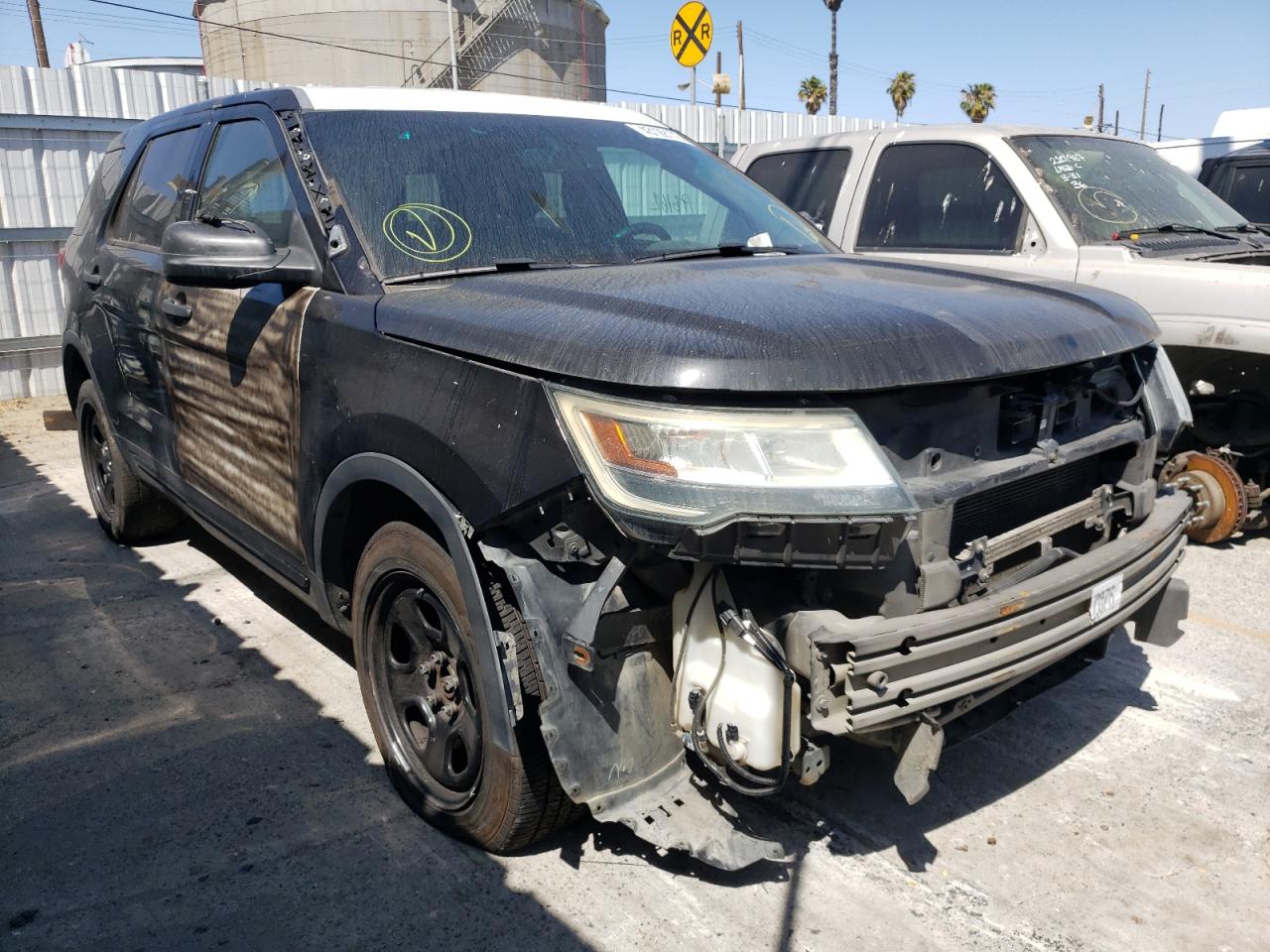 FORD EXPLORER P 2016 with VIN 1FM5K8AR9GGB13390 - Photo from auction