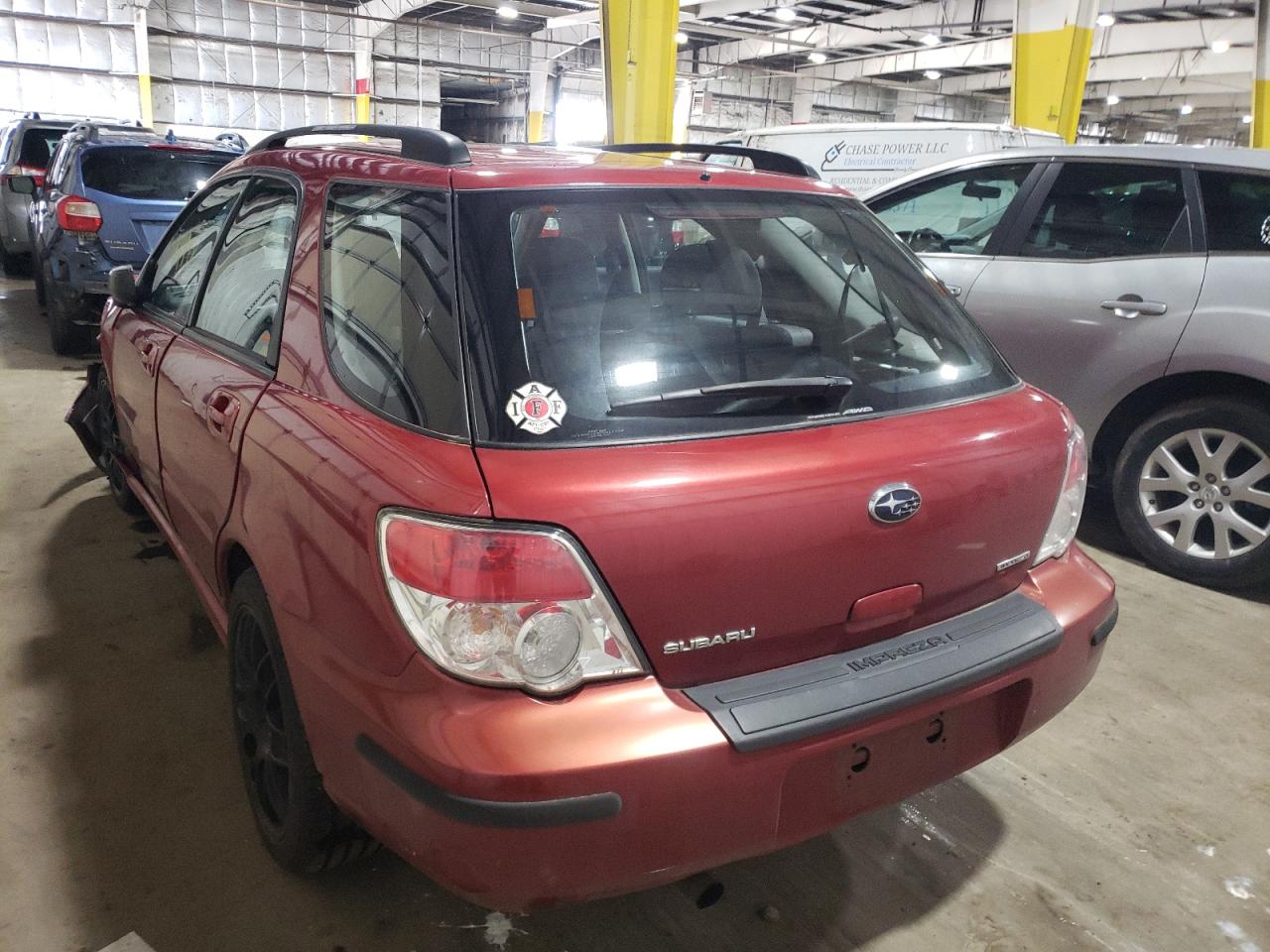 Photo 3 from auction – 2007 SUBARU IMPREZA with VIN JF1GG61697G811710