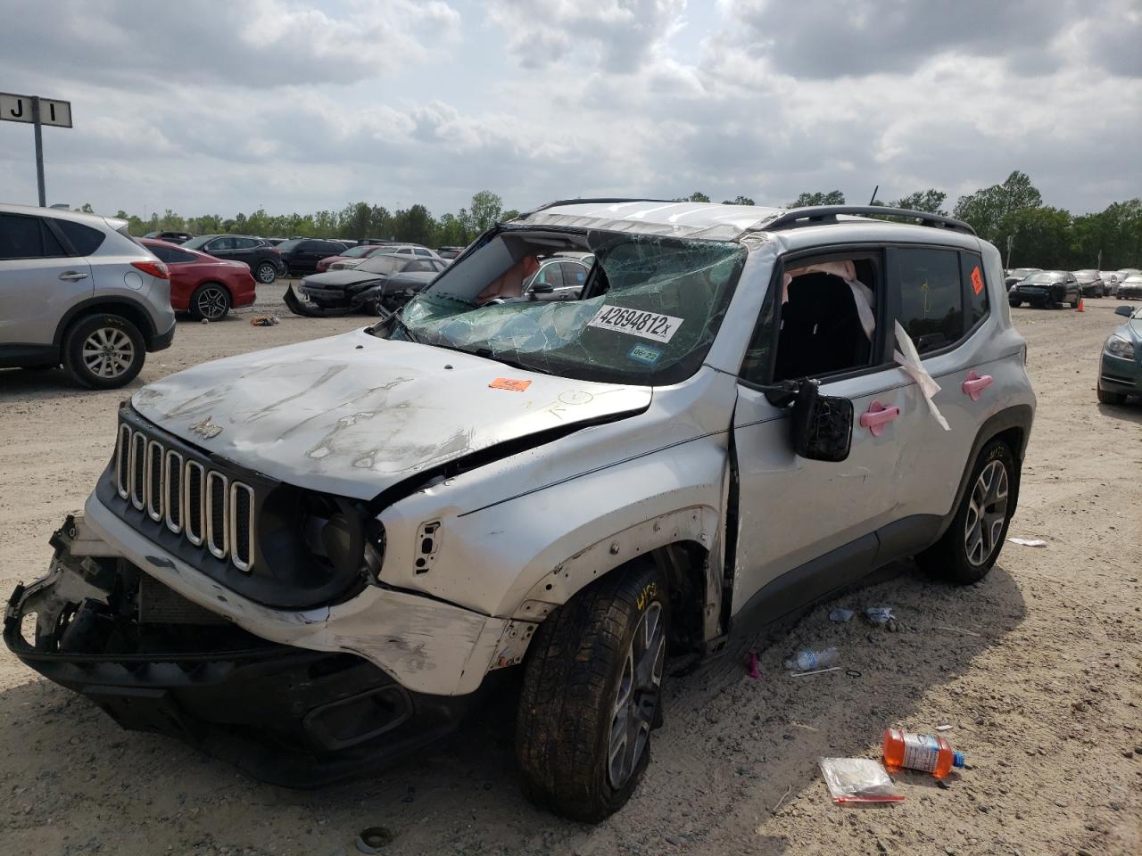 Photo 12 from auction – 2017 JEEP RENEGADE L with VIN ZACCJABB8HPG45306