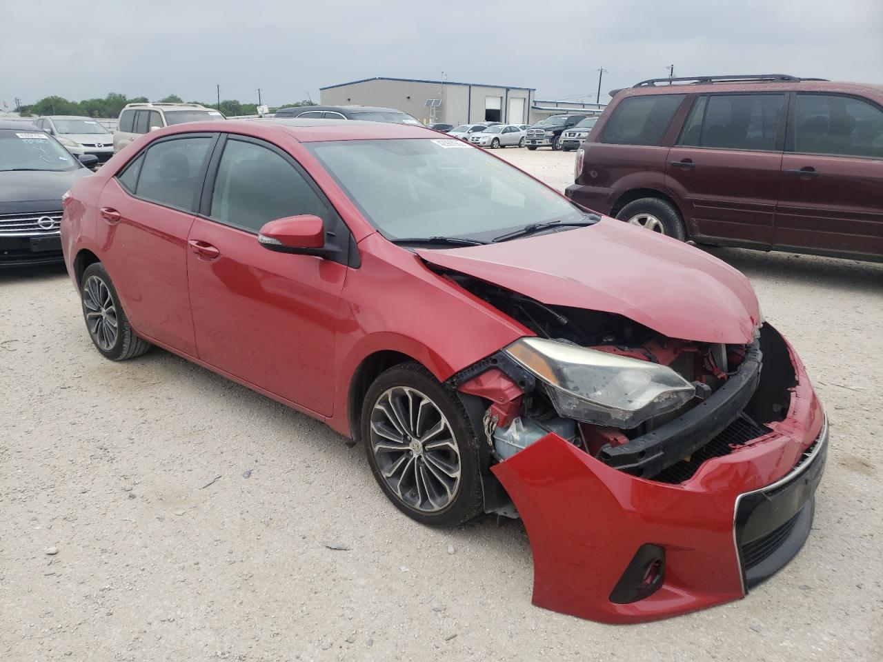 TOYOTA COROLLA L 2014 with VIN 2T1BURHE7EC018462 - Photo from auction