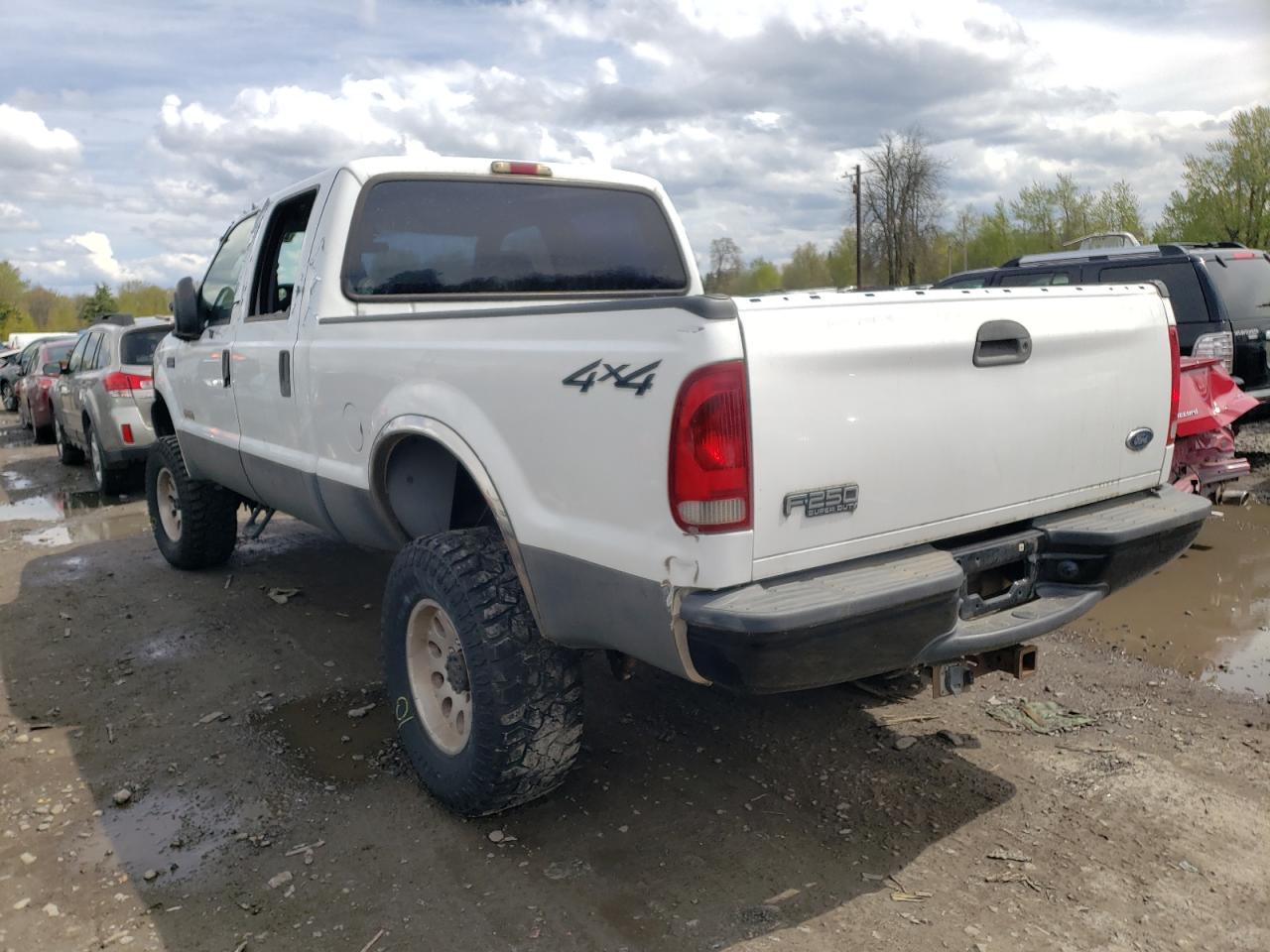 Photo 3 from auction – 2004 FORD F250 SUPER with VIN 1FTNW21P14EB80562