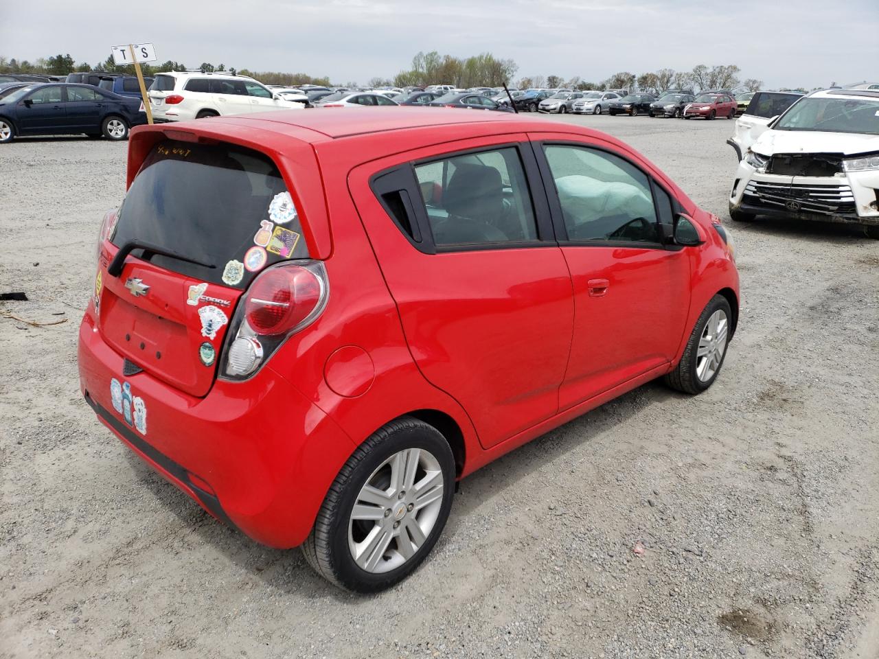 Photo 4 from auction – 2014 CHEVROLET SPARK LS with VIN KL8CB6S95EC473333