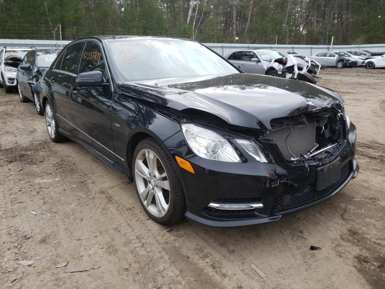 MERCEDES-BENZ E 350 4MAT 2012 with VIN WDDHF8JB6CA546421 - Photo from auction