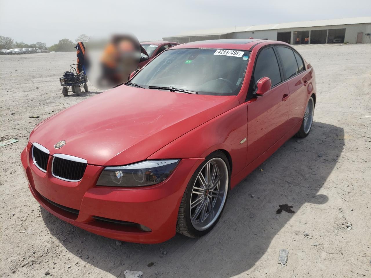 Photo 2 from auction – 2006 BMW 325I with VIN WBAVB17506NK41041