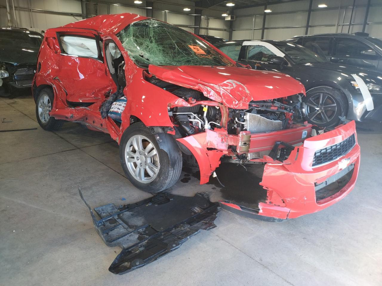 CHEVROLET SONIC LT 2014 with VIN 1G1JC6SH4E4136786 - Photo from auction