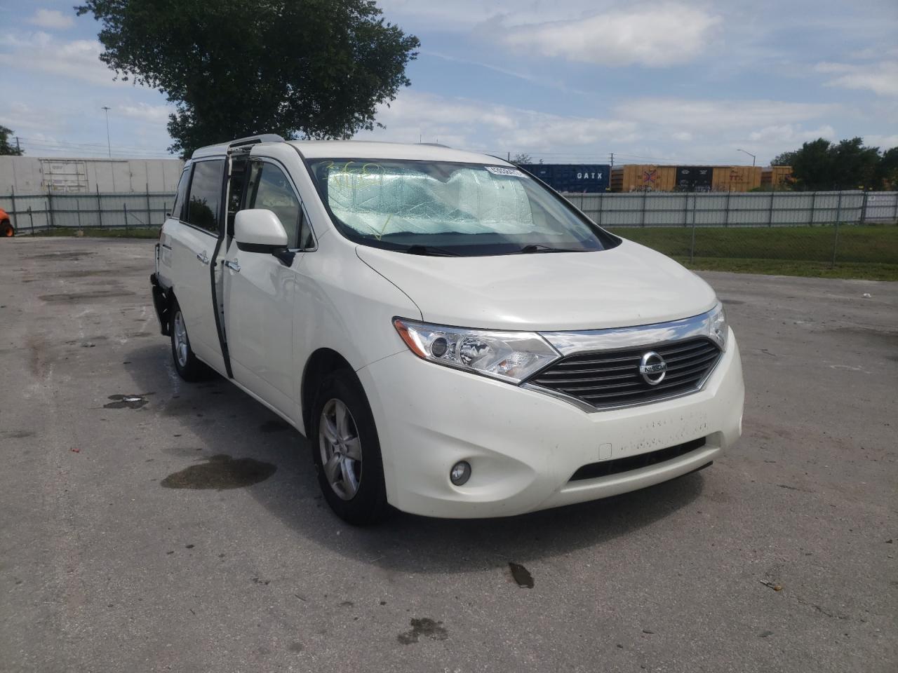 NISSAN QUEST S 2017 with VIN JN8AE2KP5H9167686 - Photo from auction
