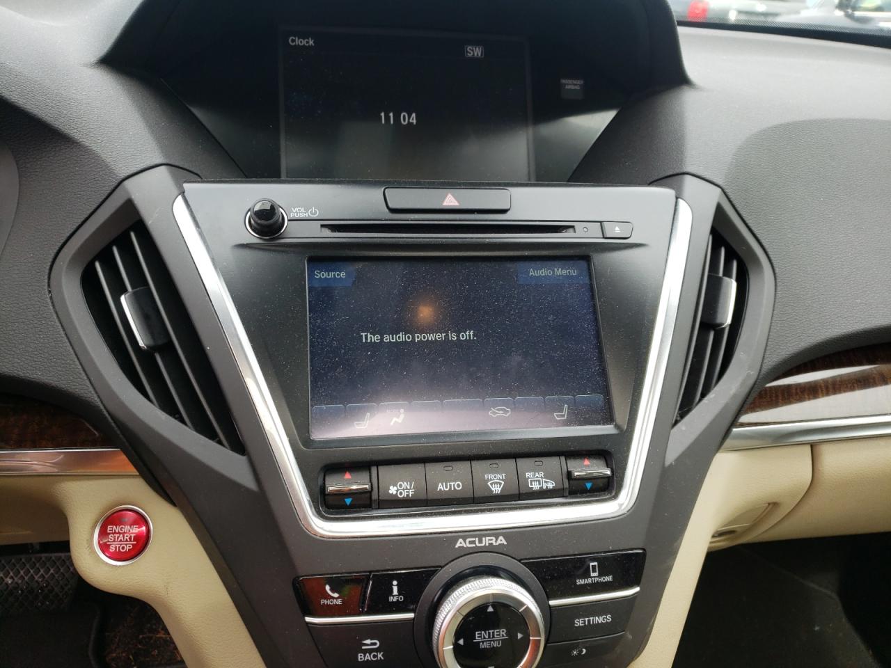 Photo 9 from auction – 2019 ACURA MDX with VIN 5J8YD4H35KL036153