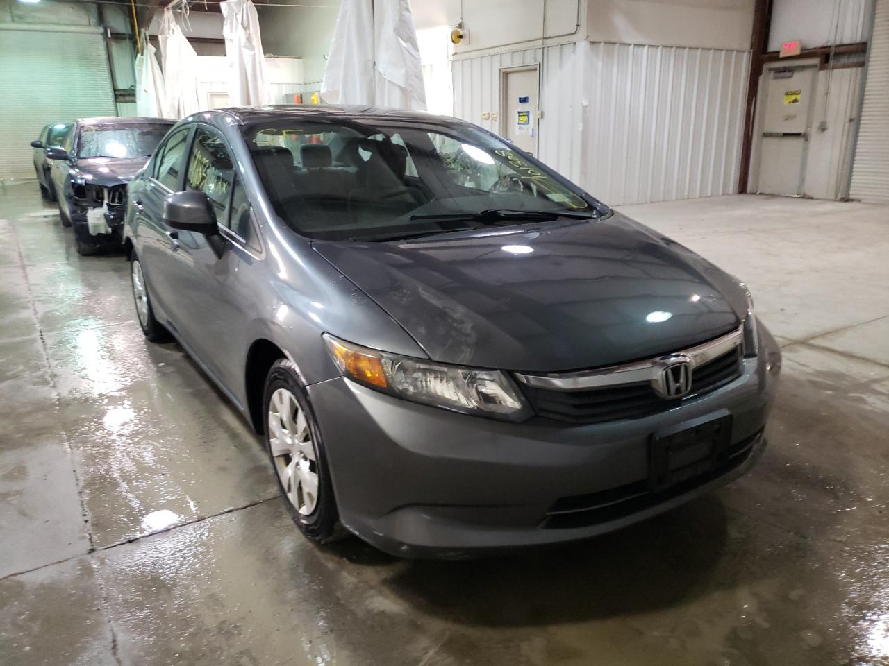 HONDA CIVIC LX 2012 with VIN 19XFB2E53CE064453 - Photo from auction