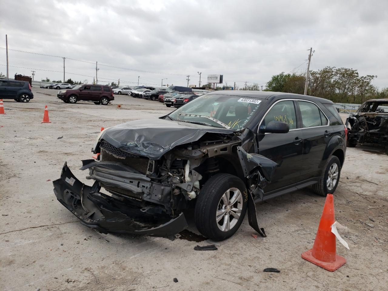 Photo 2 from auction – 2013 CHEVROLET EQUINOX LS with VIN 2GNALBEK1D1139508