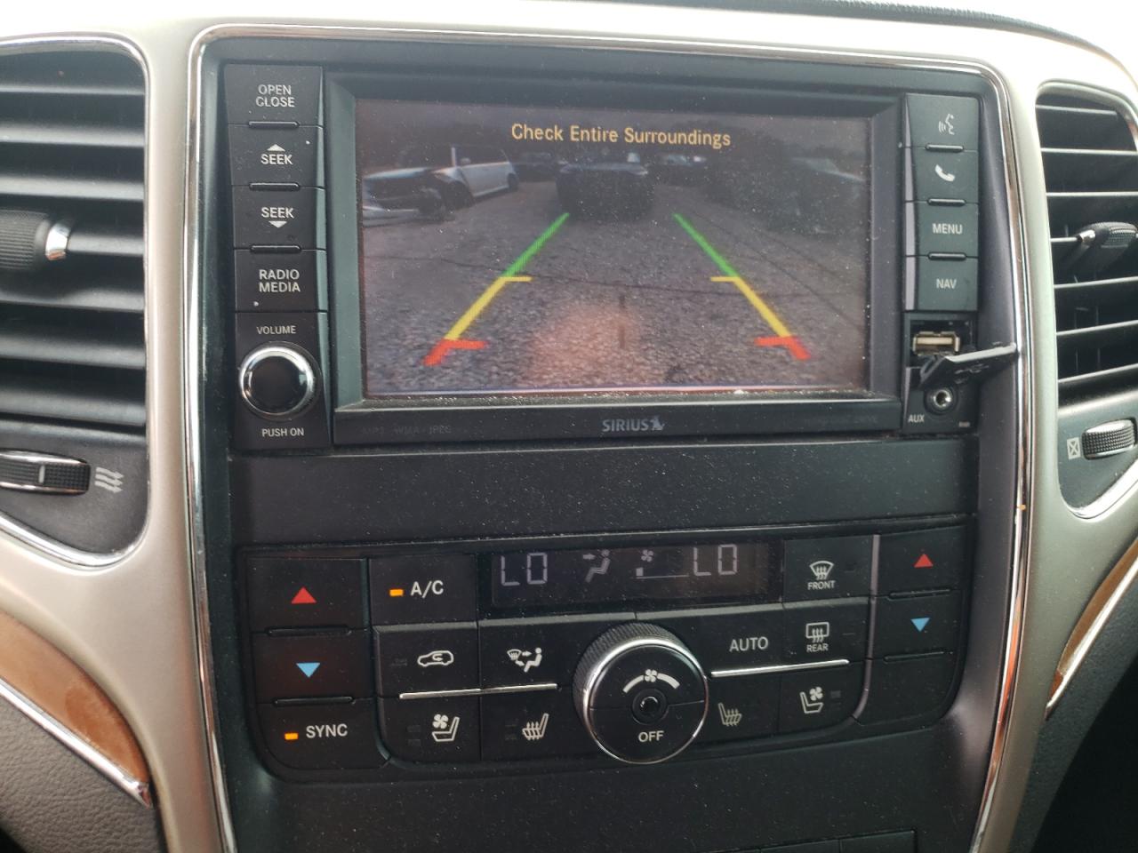 Photo 9 from auction – 2012 JEEP GRAND CHER with VIN 1C4RJECT4CC151398