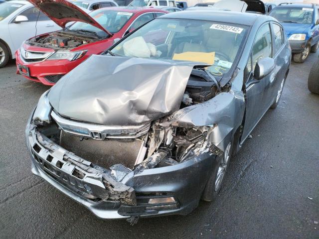 Photo 2 from auction – 2014 HONDA INSIGHT EX with VIN JHMZE2H71ES000654