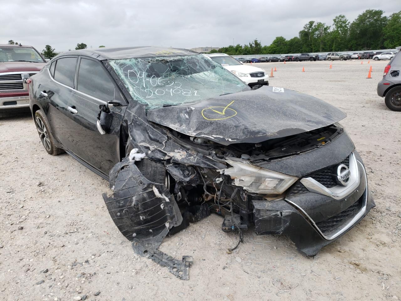 Photo 1 from auction – 2016 NISSAN MAXIMA 3.5 with VIN 1N4AA6AP9GC397867