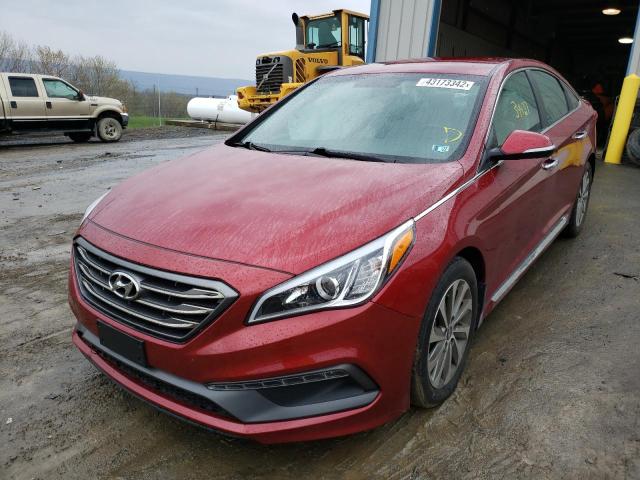 Photo 2 from auction – 2016 HYUNDAI SONATA SPO with VIN 5NPE34AF5GH309788
