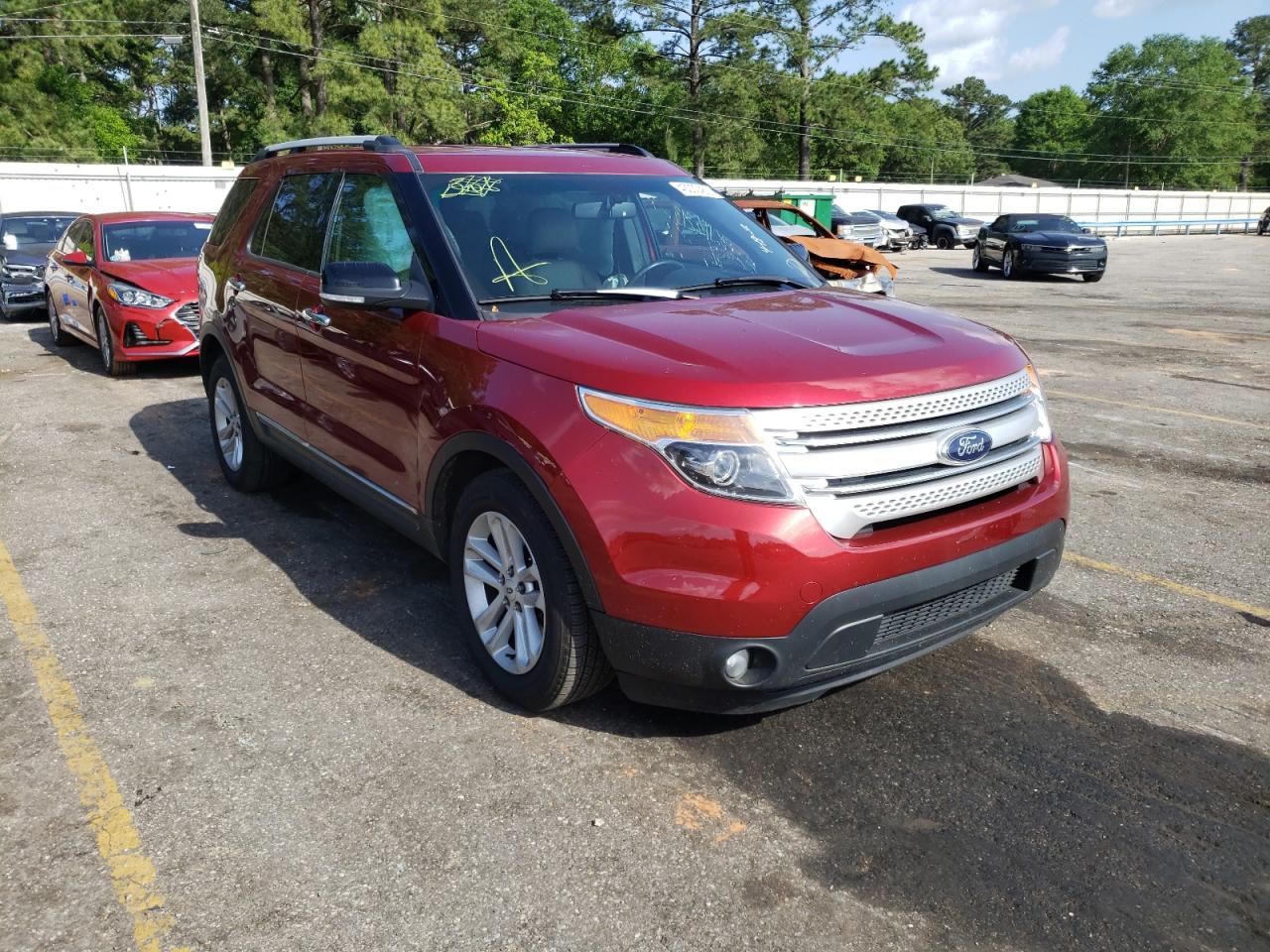 FORD EXPLORER X 2013 z numerem VIN 1FM5K7D84DGC57812 - Zdjęcie z aukcji