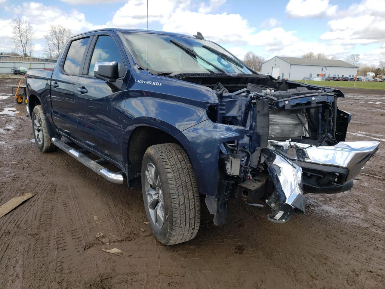 CHEVROLET SILVERADO 2021 with VIN 1GCUYDED1MZ159513 - Photo from auction