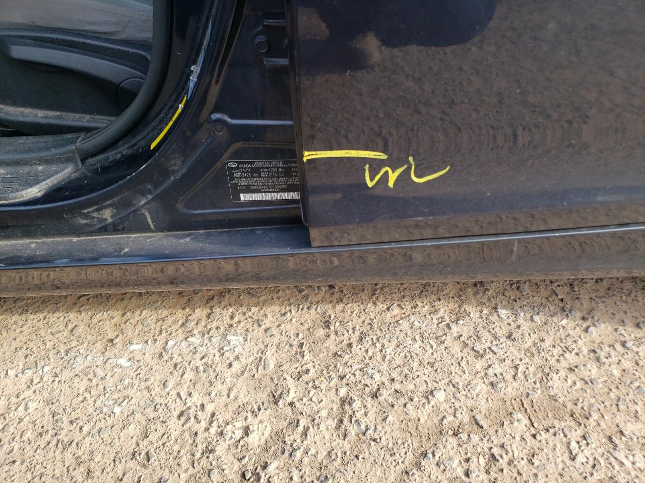 Photo 9 from auction – 2012 HYUNDAI SONATA GLS with VIN 5NPEB4AC1CH324260