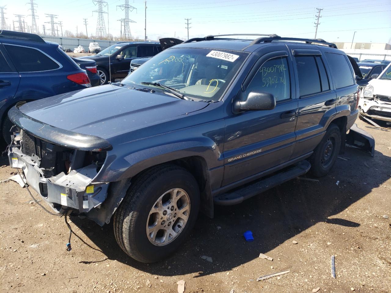 Photo 2 from auction – 2002 JEEP GRAND CHER with VIN 1J4GW48S82C268431