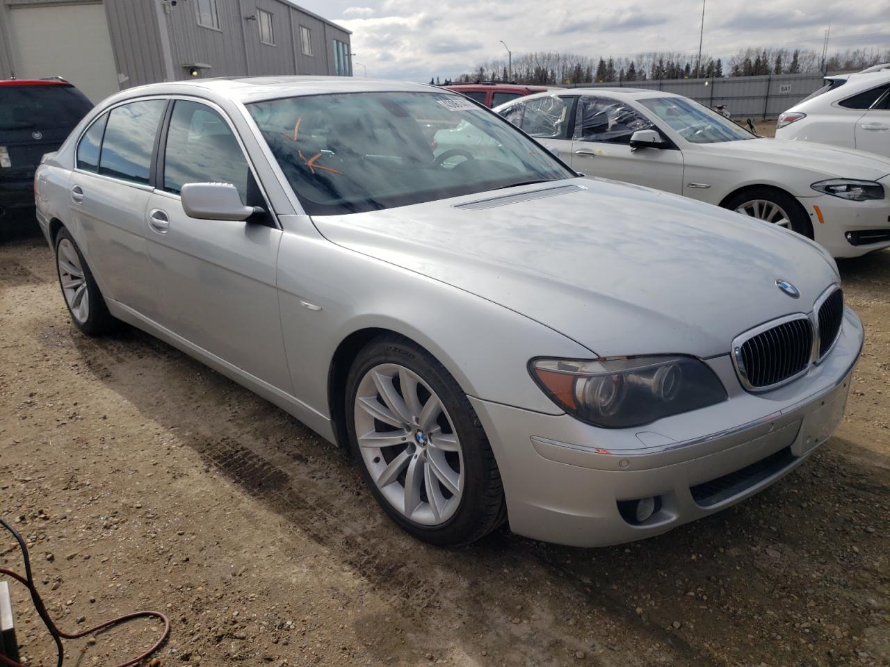 BMW 750 2007 with VIN WBAHN835X7DT76361 - Photo from auction