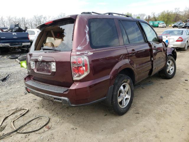 Photo 4 from auction – 2007 HONDA PILOT EXL with VIN 5FNYF28577B031092