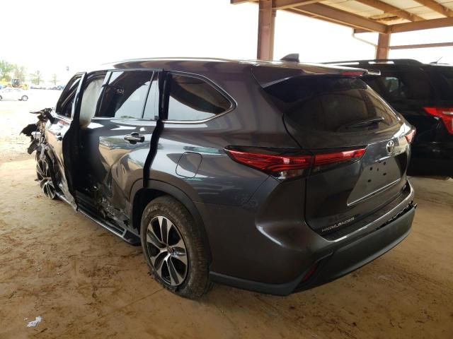 Photo 3 from auction – 2021 TOYOTA HIGHLANDER with VIN 5TDGZRAH0MS040949