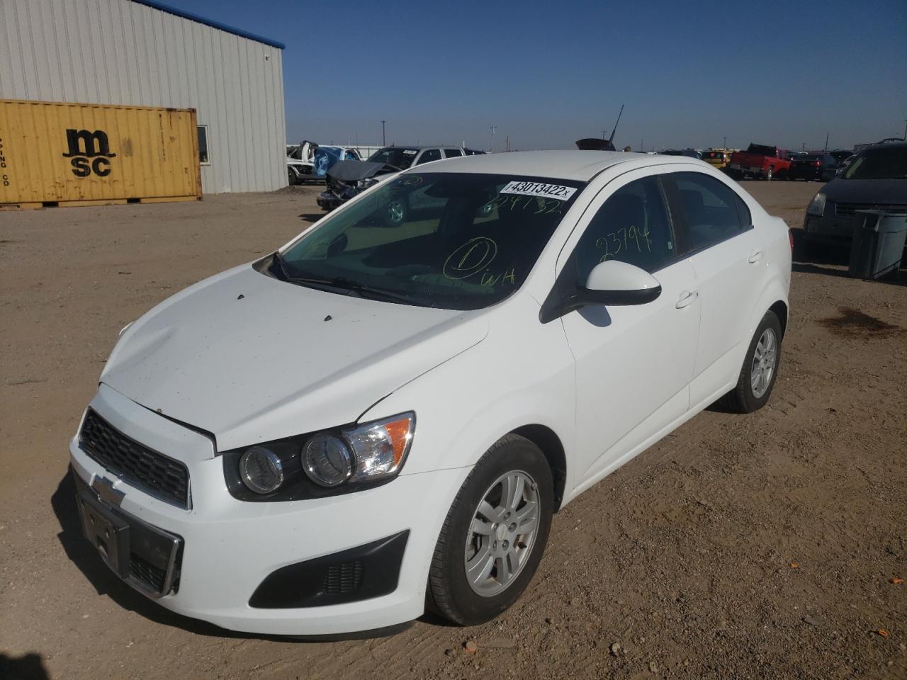 Photo 2 from auction – 2014 CHEVROLET SONIC LT with VIN 1G1JC5SH4E4124132