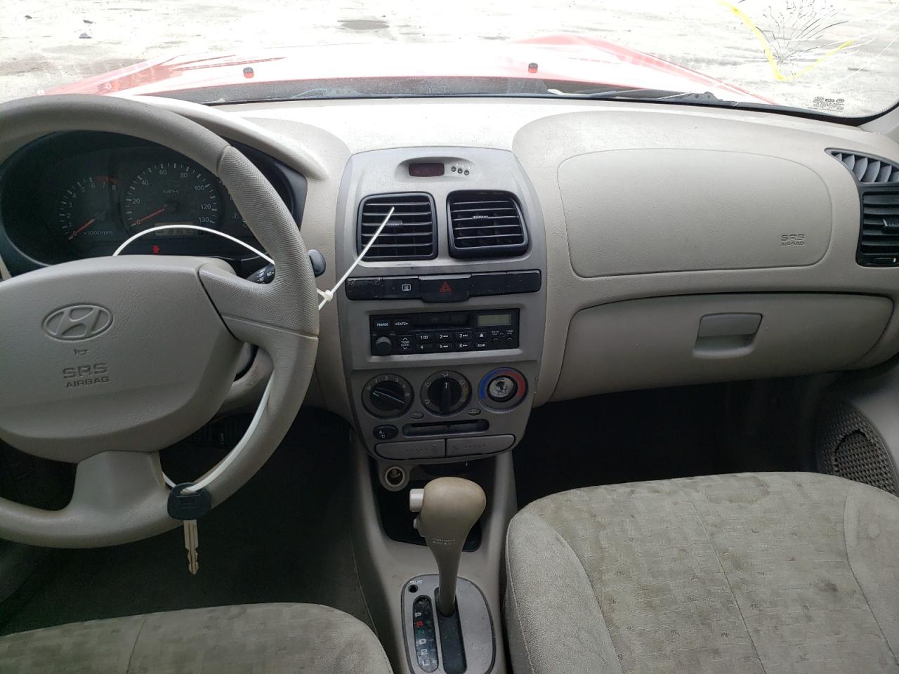 Photo 9 from auction – 2003 HYUNDAI ACCENT GL with VIN KMHCG45C63U498720