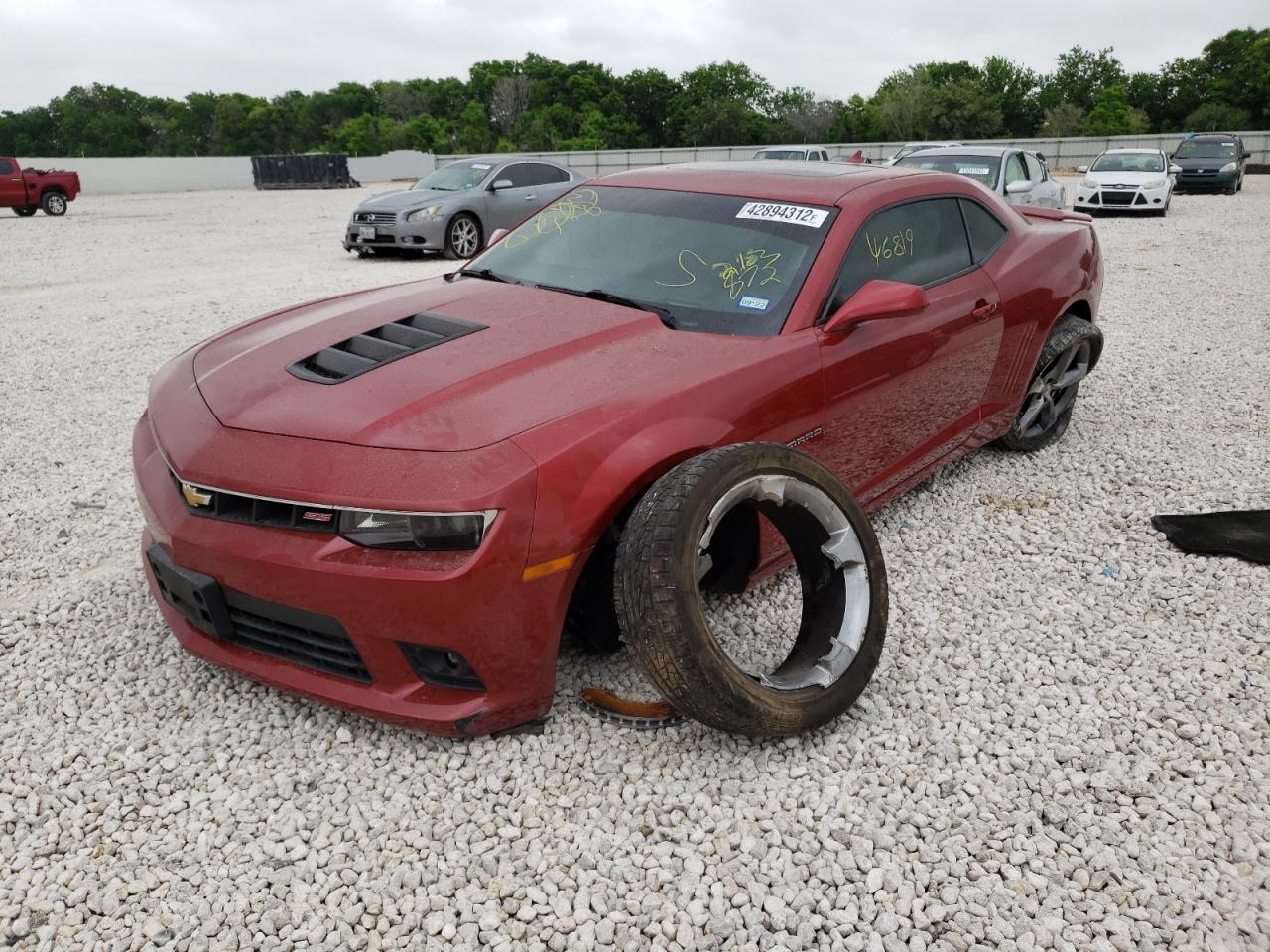 Photo 2 from auction – 2014 CHEVROLET CAMARO 2SS with VIN 2G1FK1EJ0E9213872