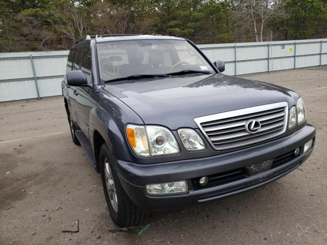 LEXUS LX 470 2003 with VIN JTJHT00WX33534086 - Photo from auction