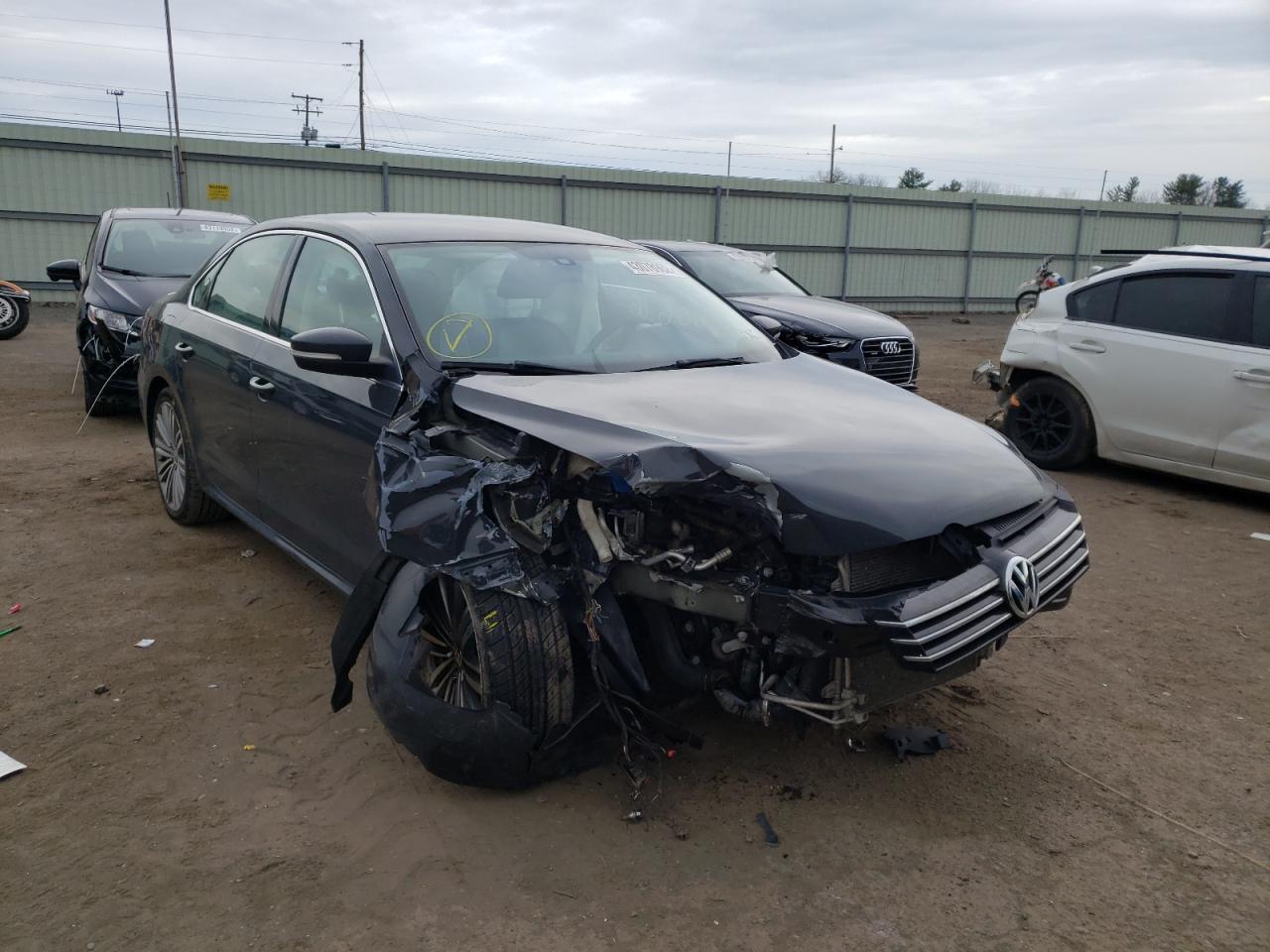 Photo 1 from auction – 2014 VOLKSWAGEN PASSAT SE with VIN 1VWBT7A36EC085432