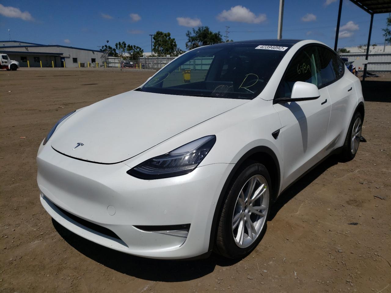 Photo 2 from auction – 2022 TESLA MODEL Y with VIN 7SAYGDEE9NF389811