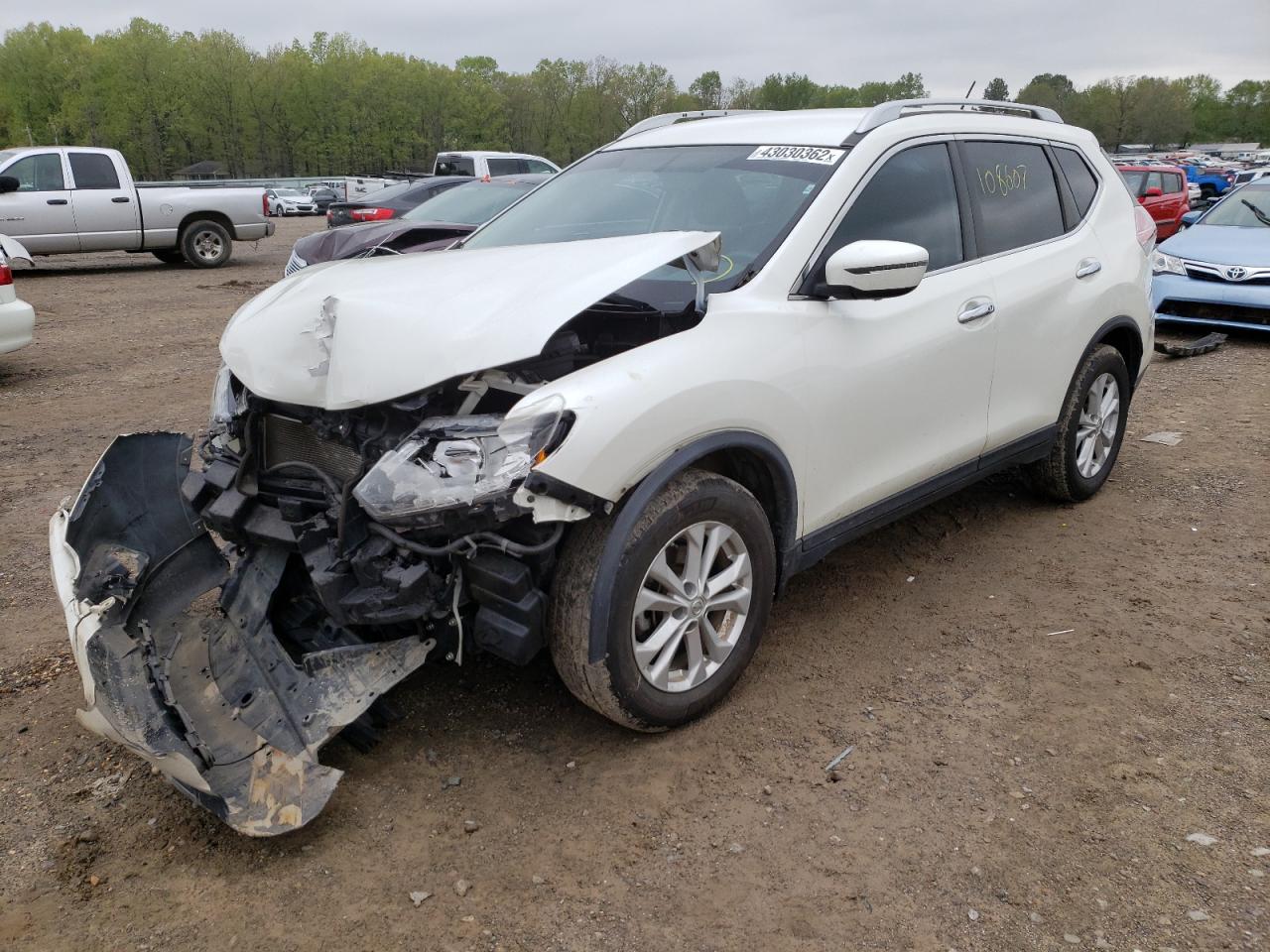 Photo 2 from auction – 2016 NISSAN ROGUE S with VIN KNMAT2MT2GP599299