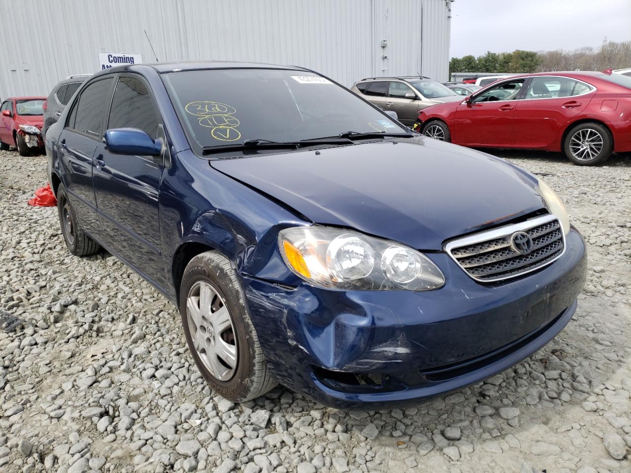 TOYOTA COROLLA CE 2005 with VIN 2T1BR32E05C387221 - Photo from auction