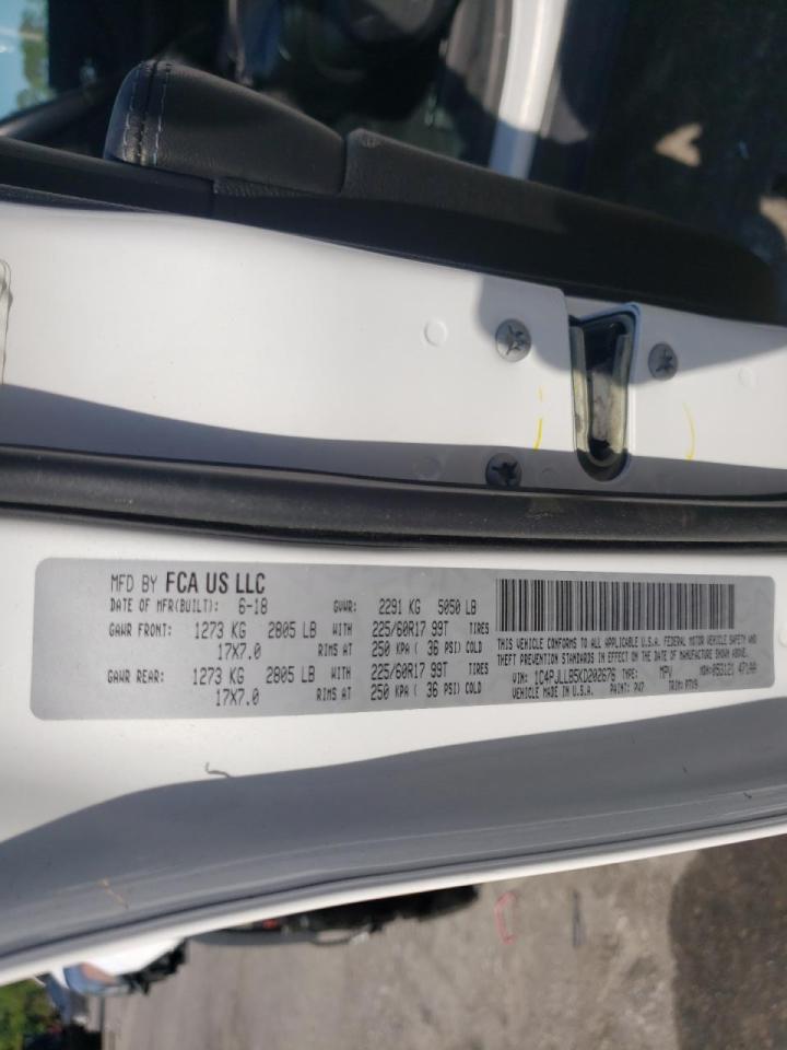 Photo 10 from auction – 2019 JEEP CHEROKEE L with VIN 1C4PJLLB5KD202676