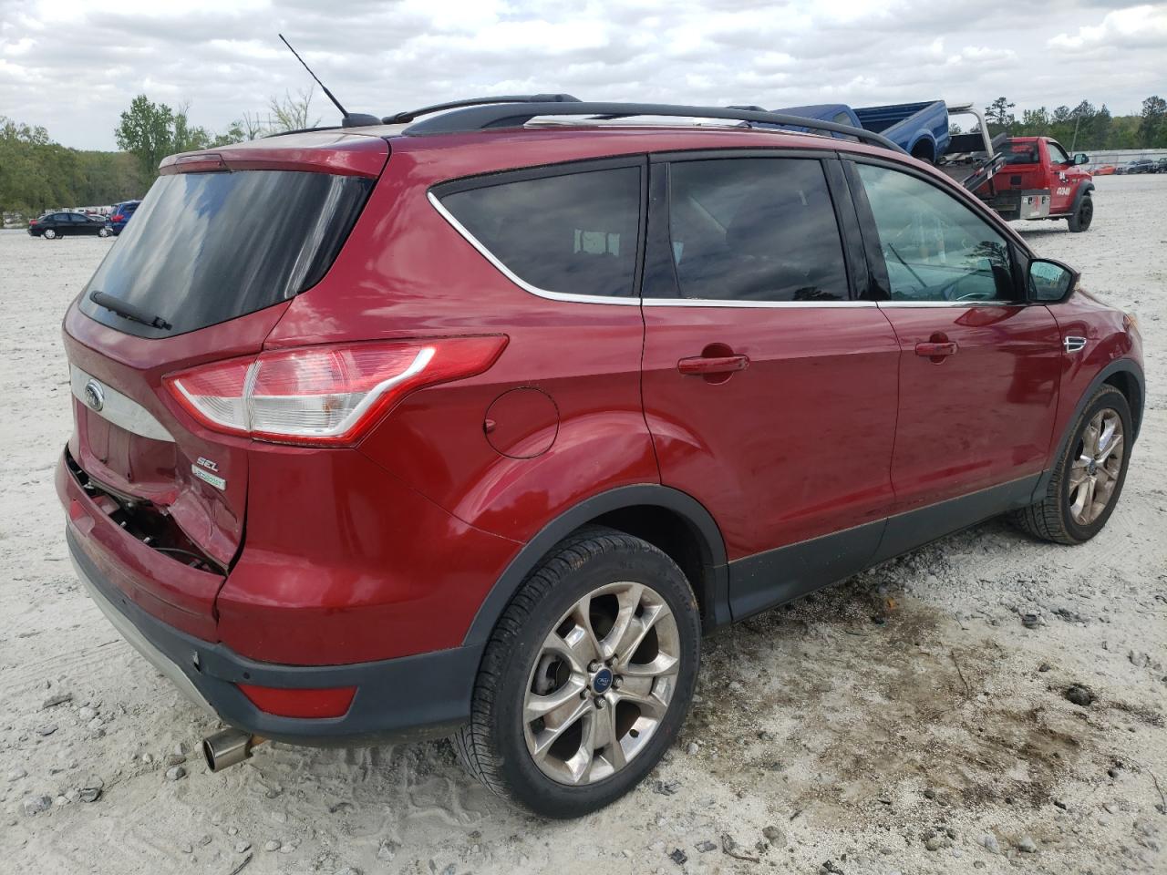 Photo 4 from auction – 2013 FORD ESCAPE SEL with VIN 1FMCU0HXXDUB77376