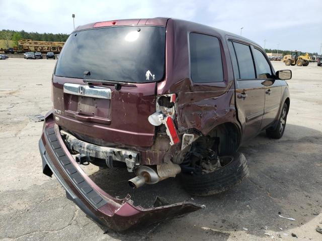 Photo 4 from auction – 2014 HONDA PILOT EXL with VIN 5FNYF3H64EB023589
