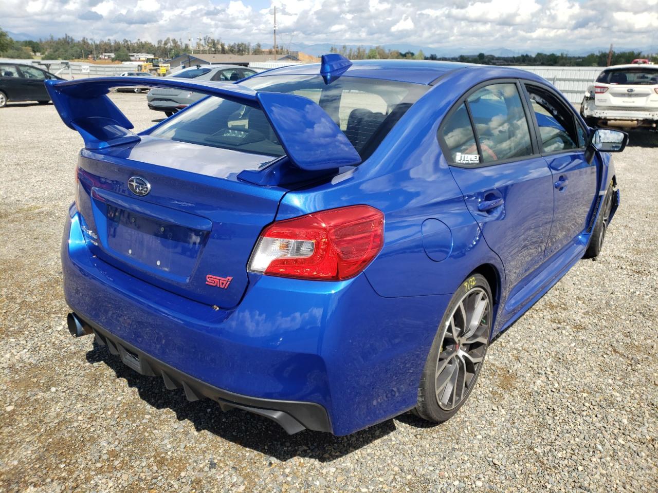Photo 4 from auction – 2021 SUBARU WRX STI with VIN JF1VA2E60M9816399