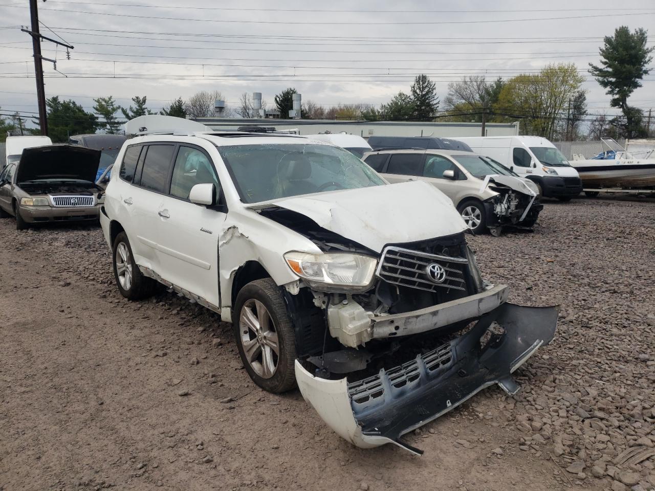 TOYOTA HIGHLANDER 2009 with VIN JTEES42A792123708 - Photo from auction