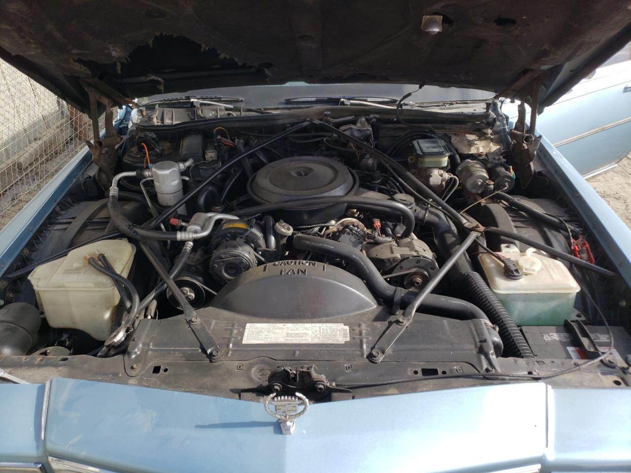 Photo 7 from auction – 1987 CADILLAC BROUGHAM with VIN 1G6DW51Y2H9710495