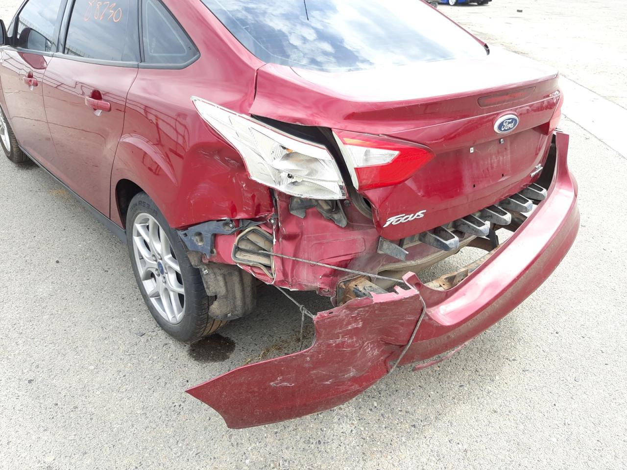 Photo 9 from auction – 2013 FORD FOCUS SE with VIN 1FADP3F29DL324338