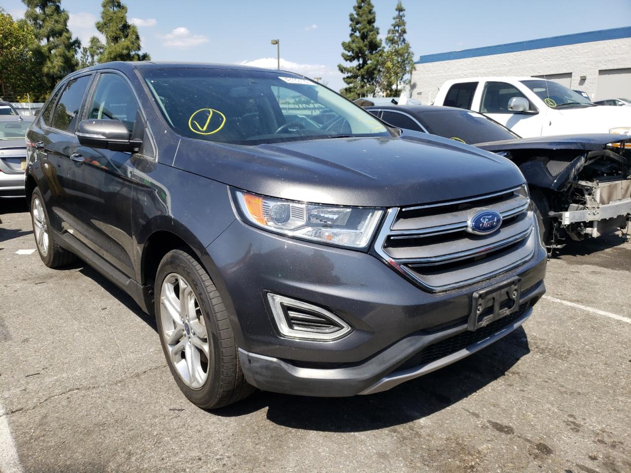 Photo 1 from auction – 2017 FORD EDGE TITAN with VIN 2FMPK4K93HBC03661