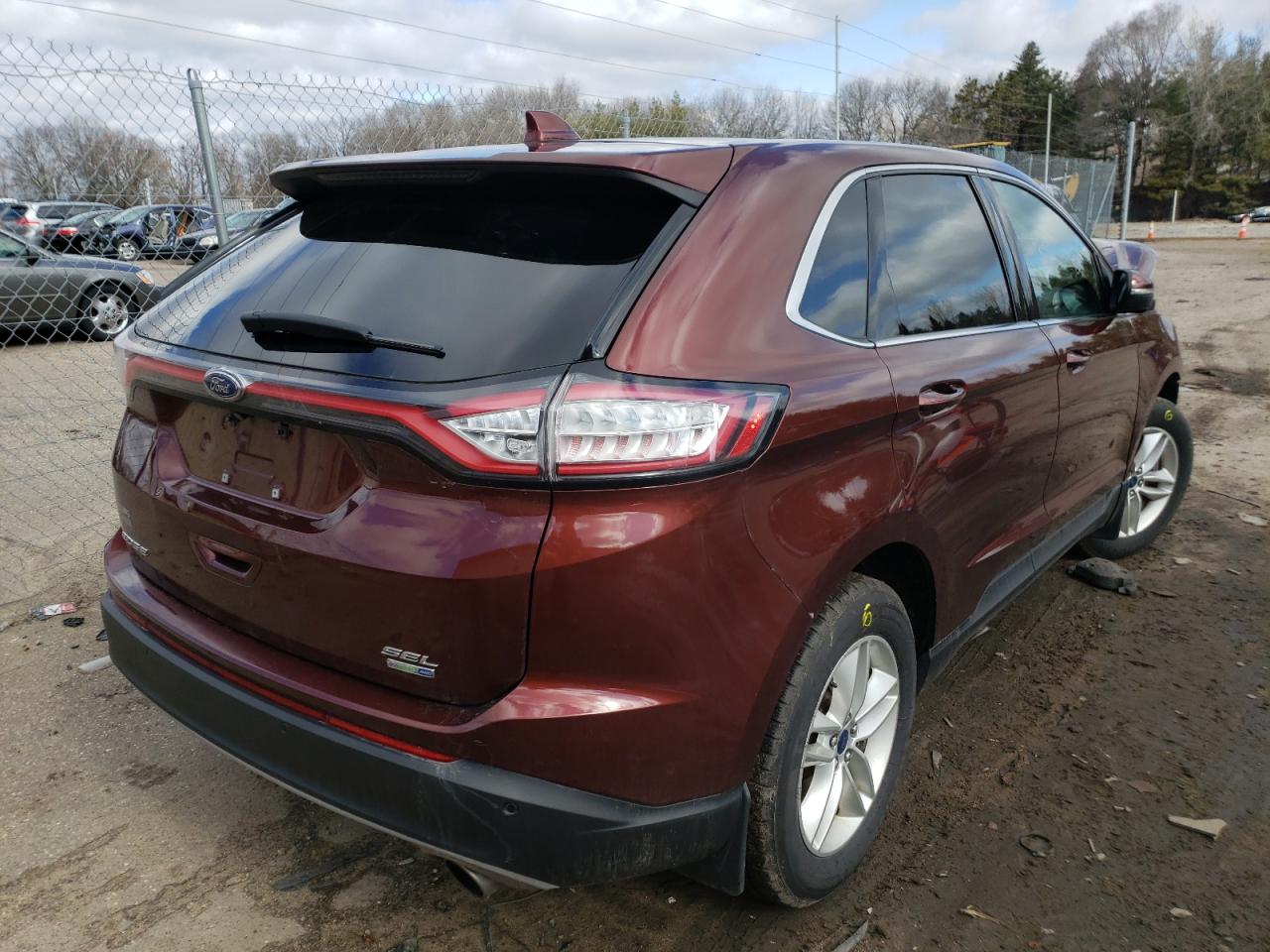 Photo 14 from auction – 2016 FORD EDGE SEL with VIN 2FMPK4J98GBC59238