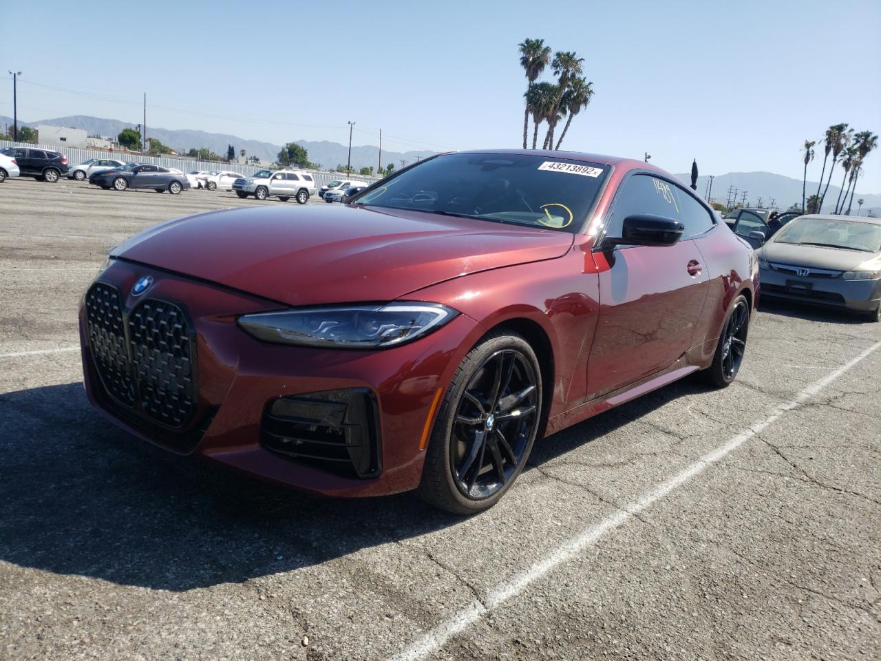 Photo 2 from auction – 2022 BMW M440I with VIN WBA83AP00NCH69402