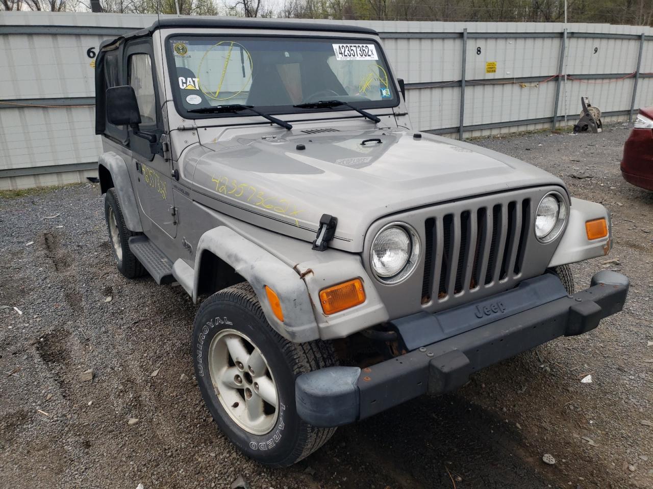Photo 9 from auction – 2001 JEEP WRANGLER / with VIN 1J4FA29P51P357003