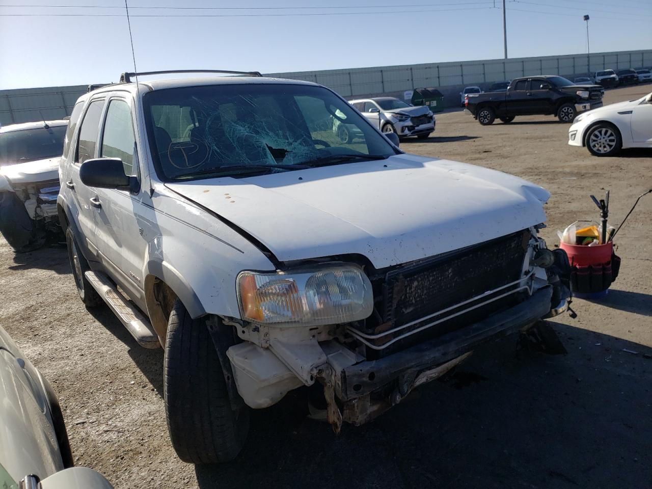FORD ESCAPE XLT 2002 with VIN 1FMYU04192KC20735 - Photo from auction