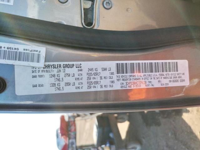 Photo 10 from auction – 2012 DODGE JOURNEY SX with VIN 3C4PDCBBXCT374139