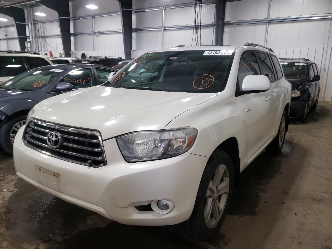 Photo 2 from auction – 2010 TOYOTA HIGHLANDER with VIN 5TDEK3EH5AS003703
