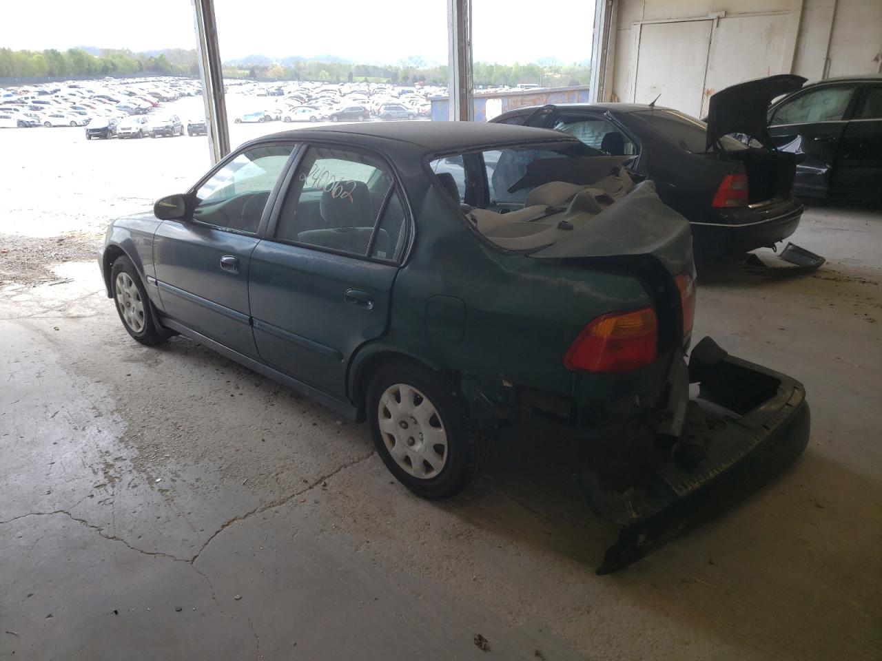 Photo 3 from auction – 2000 HONDA CIVIC BASE with VIN 2HGEJ6610YH555089